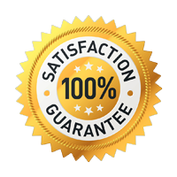 100% satisfaction guarantee