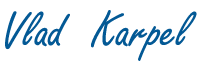 Vlad Karpel Signature